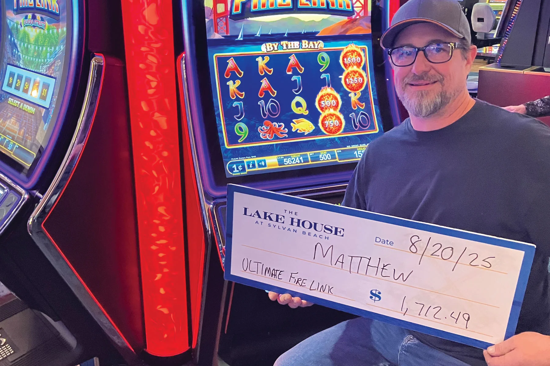 Matthew won $1,712