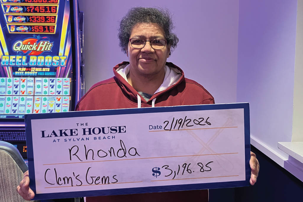 Rhonda won $3,196