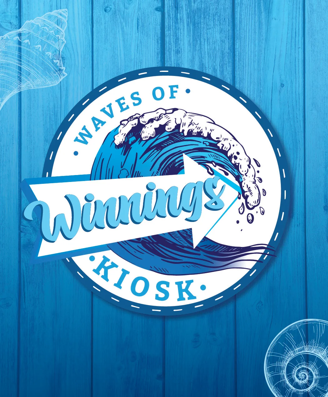Waves of Winnings Kiosk