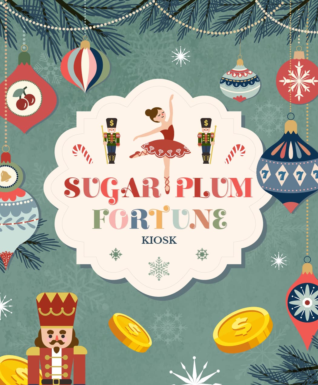 Sugar Plum Fortune Kiosk