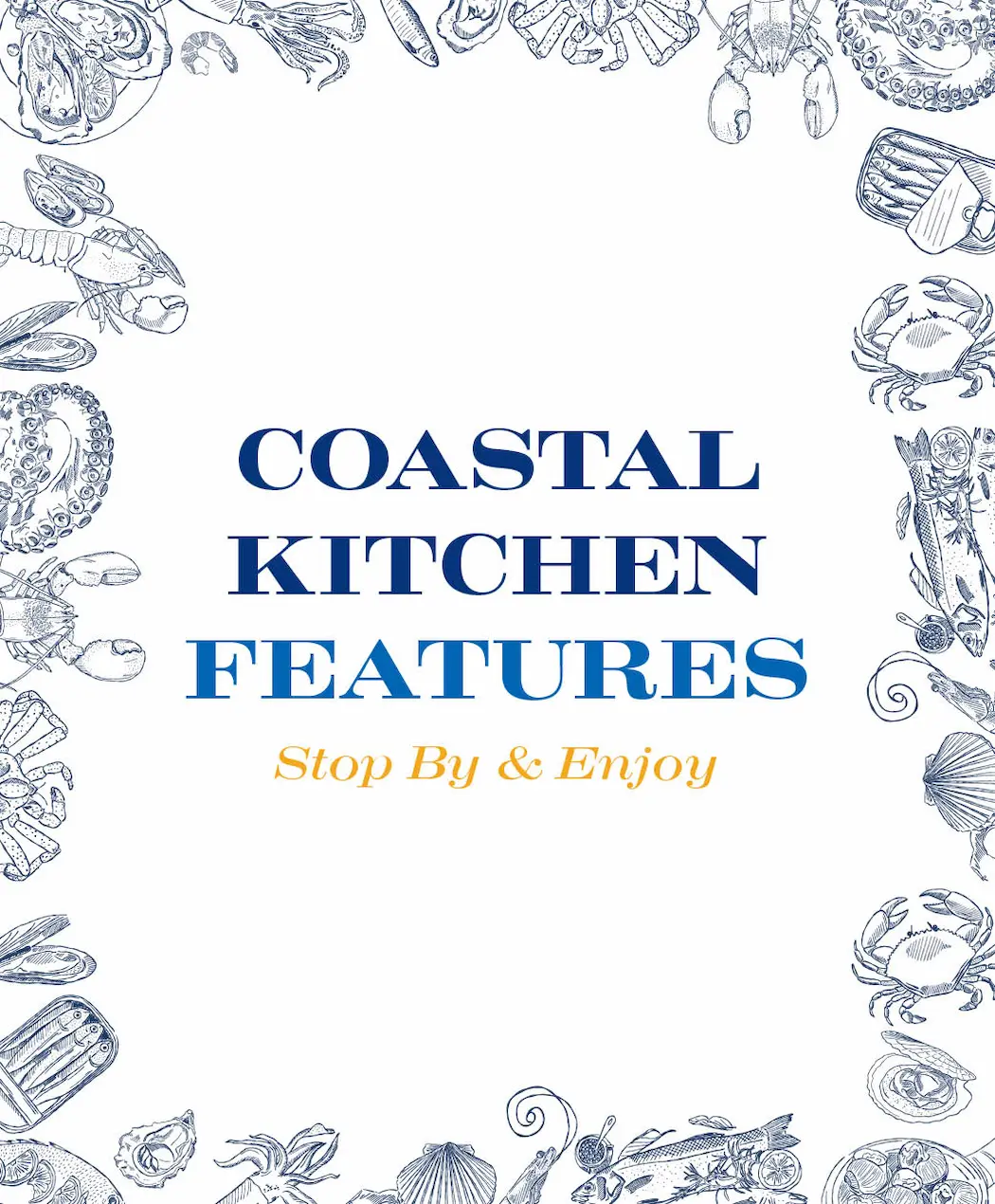 Coastal Kitchen Features