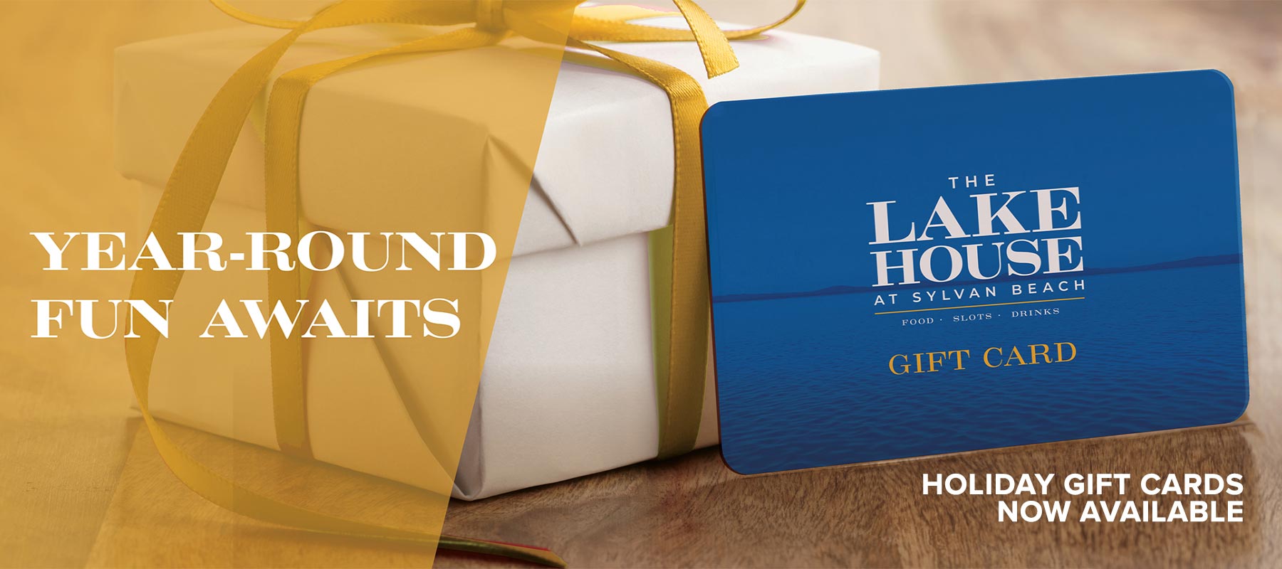 Gift cards available