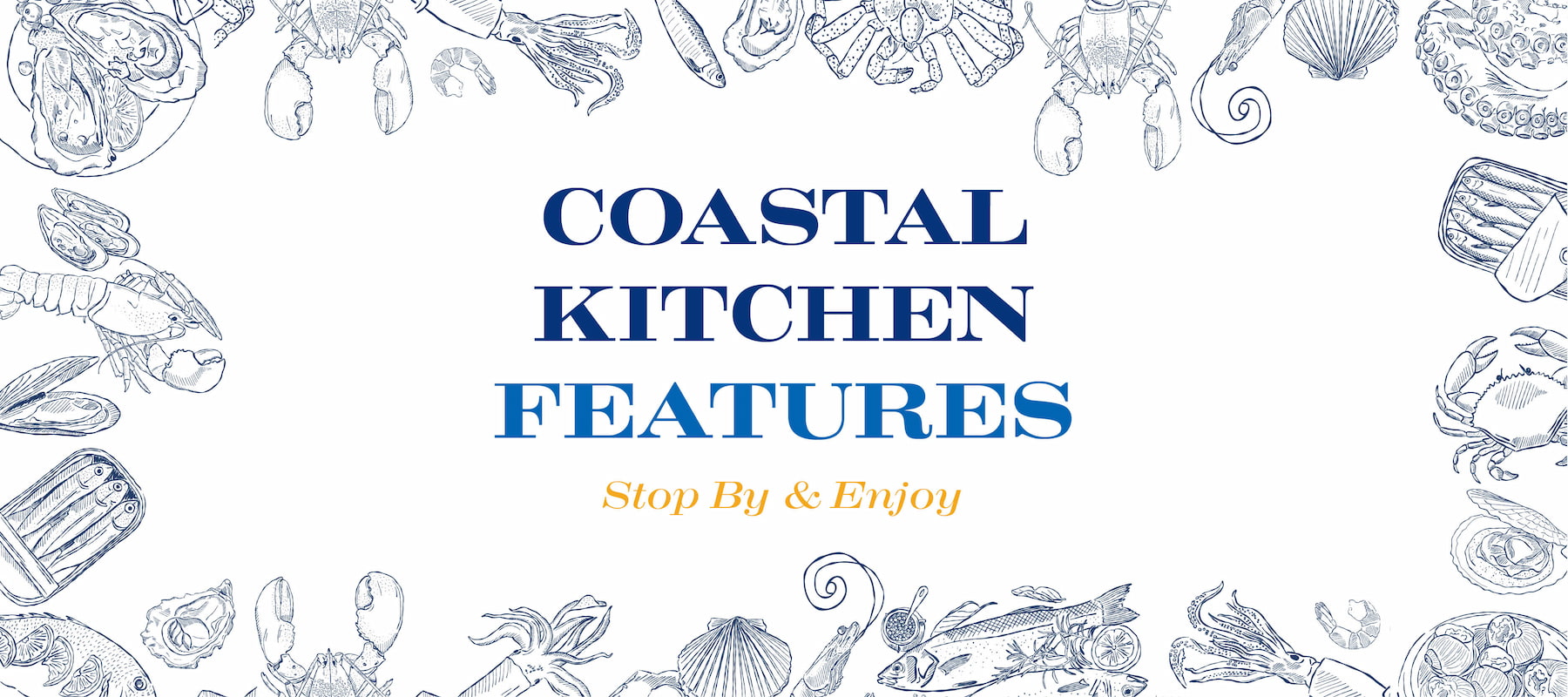 Coastal Kitchen Features